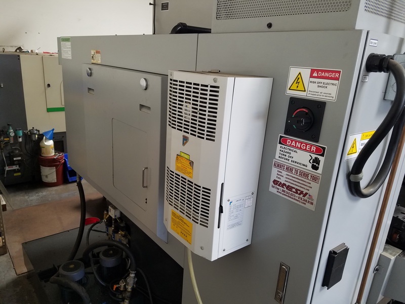 2014 Ganesh Cyclone 32 CS 7 Axis Non Guide Bushing Swiss Turning Center